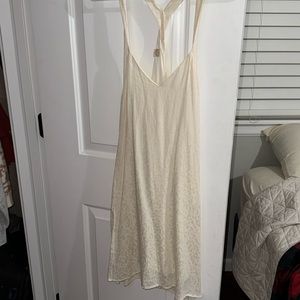 Cream leopard dress. Altar’d State